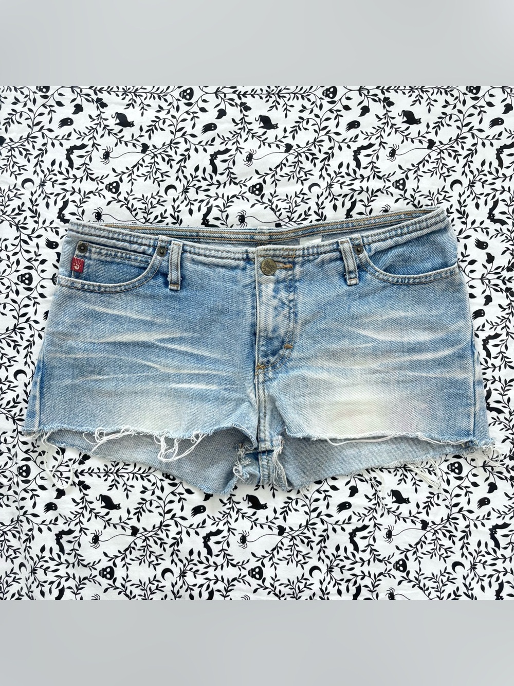 Vintage 90s Mudd Jeans denim mini shorts